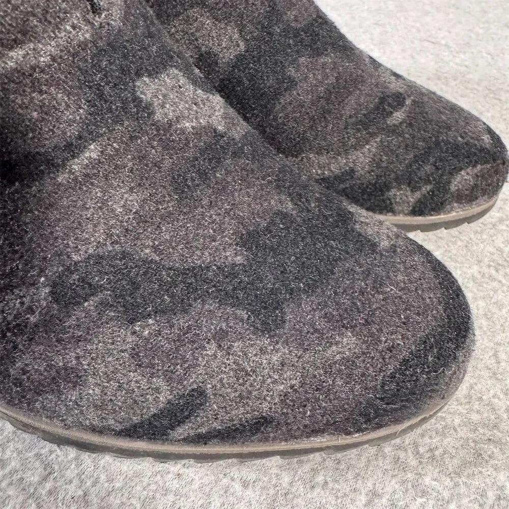 Soul Naturalizer Women's Haley-Mule Gray Camo Wedge Mules Size 9M